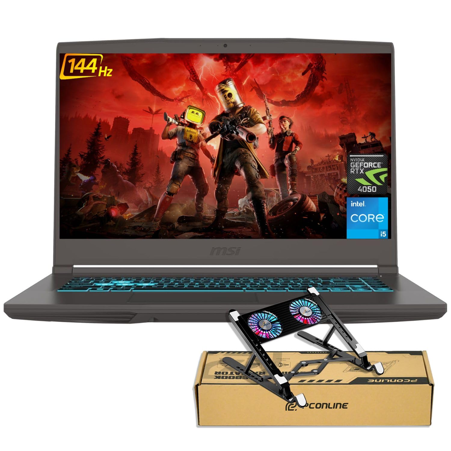 Amazon.com: msi Thin 15 RTX 4050 Gaming Laptop, 15.6